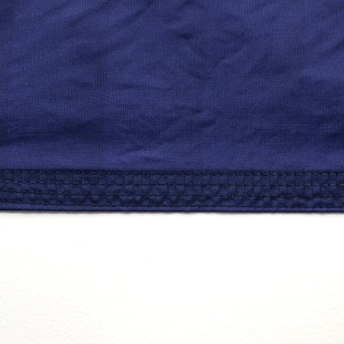 navy fabric texture closeup