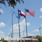 Outdoor Texas Flags