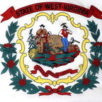 West Virginia flag Emblem