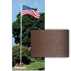 Bronze Finish Patio Flagpoles