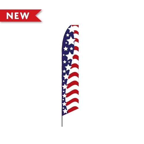 Patriotic Swooper Flag Kit
