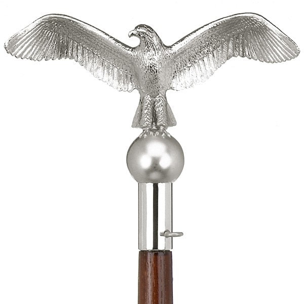 eagle figure on top of cane