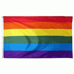 rainbow pride flag horizontal