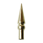 gold spire shaped decoration