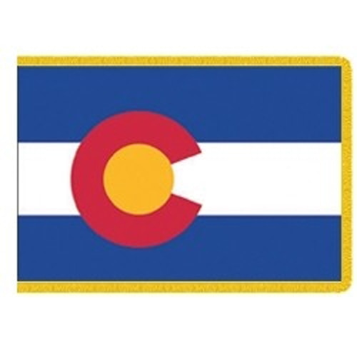 Colorado state flag design image