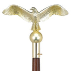 gold ornamented eagle topper