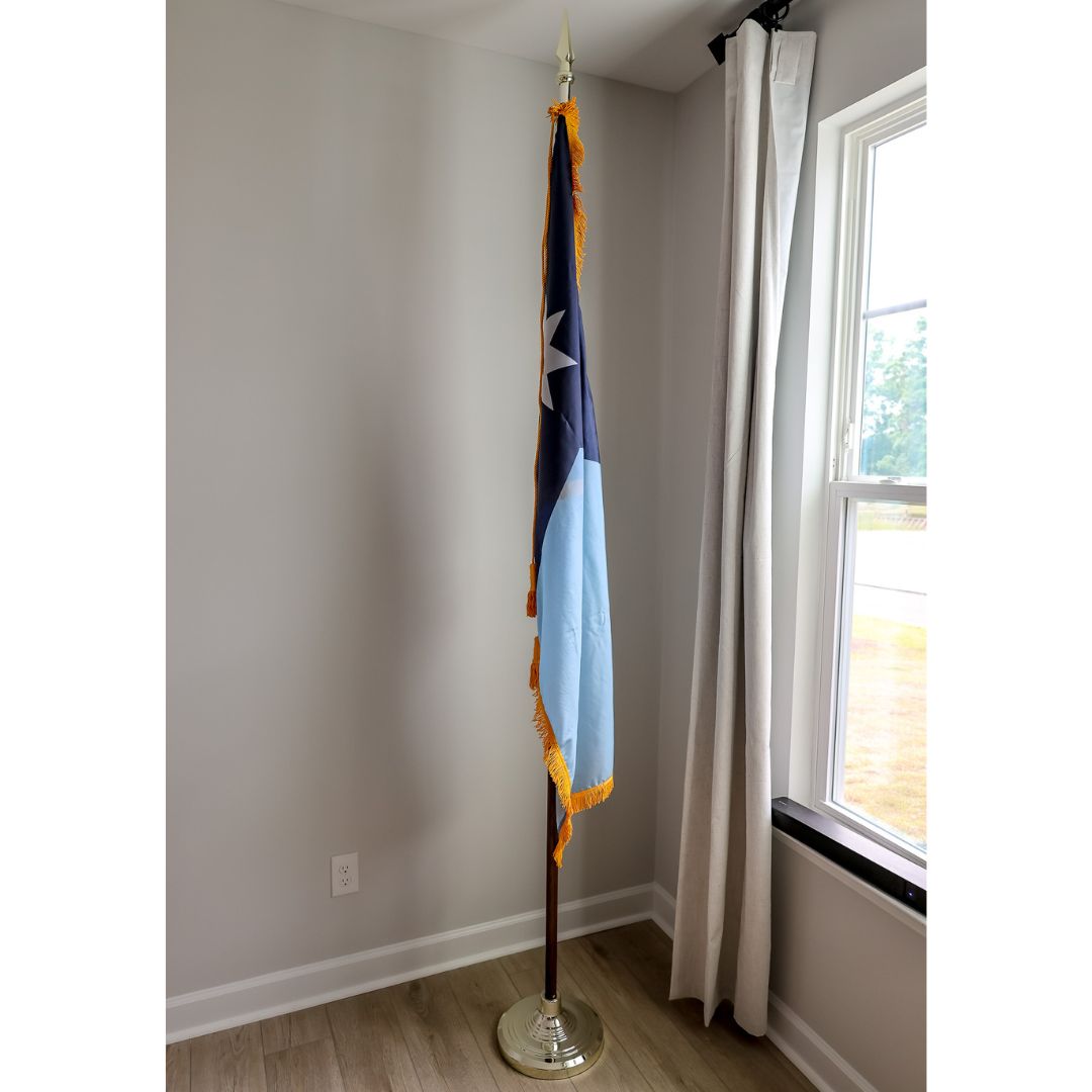 Indoor Minnesota Flag Set