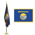 Montana state flag and banner