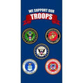 We support our troops emblems