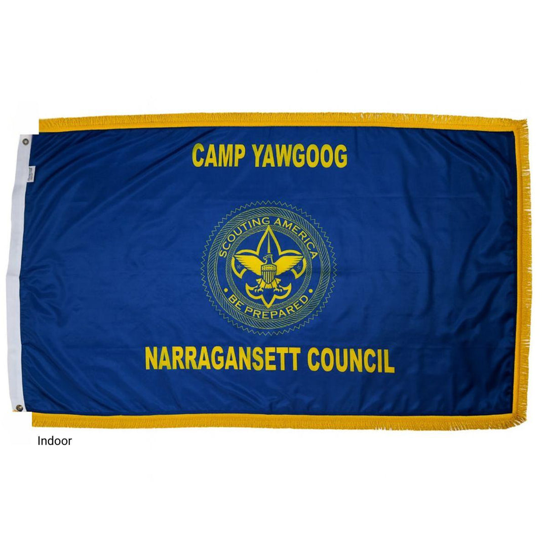Scouting America Fringed Camp Flag