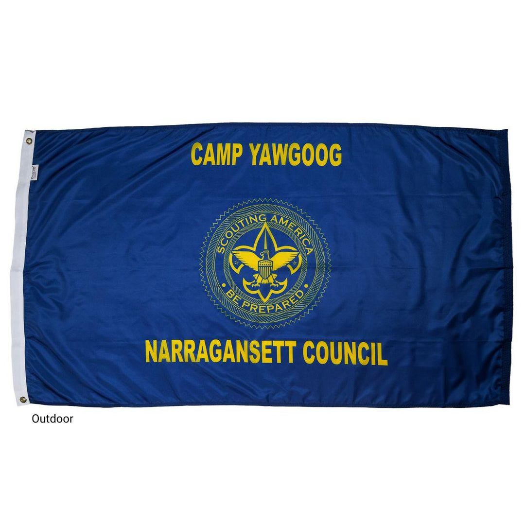 Scouting America Fringed Camp Flag