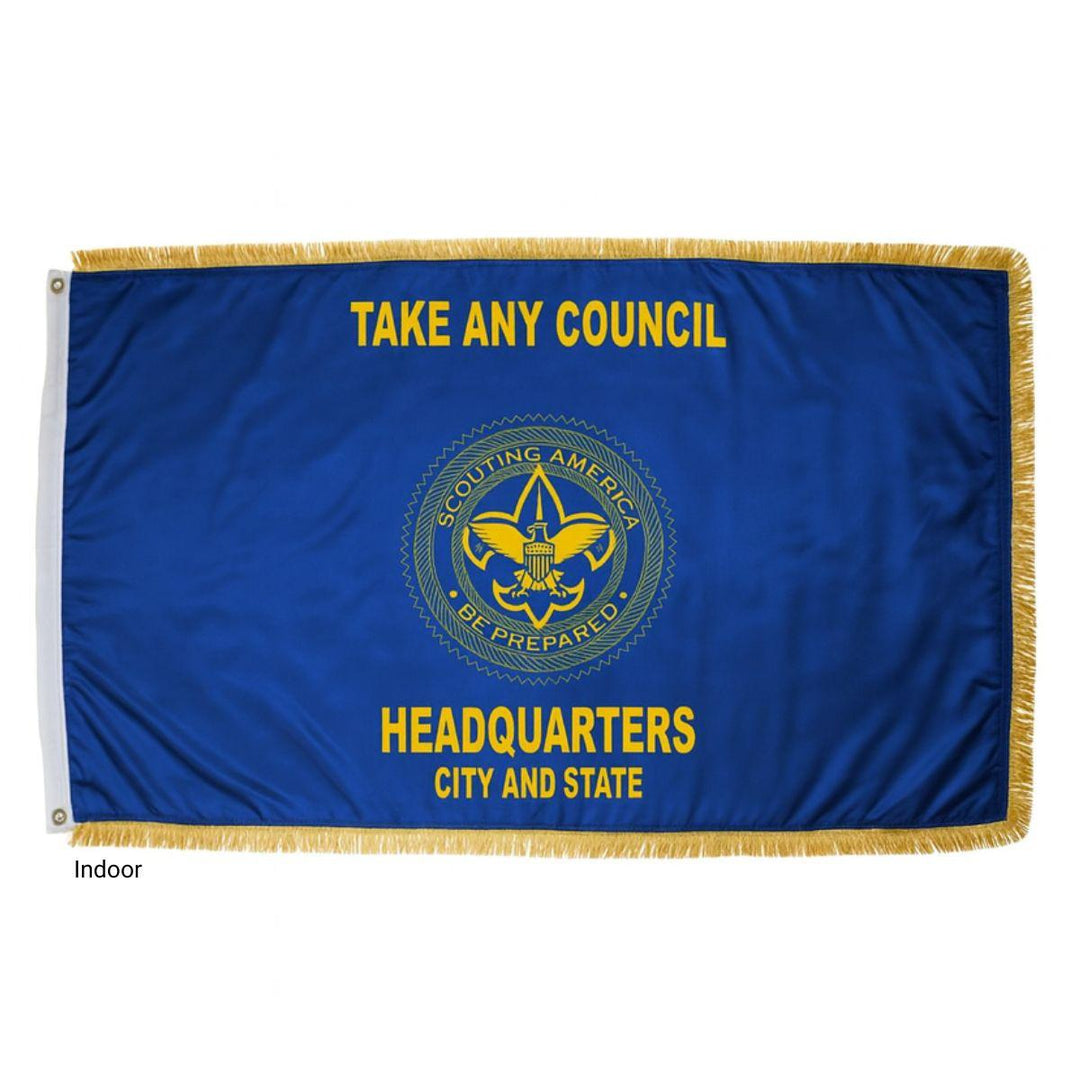 Scouting America Fringed Council Flag