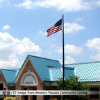 Sentry Bronze Anodized Flagpoles