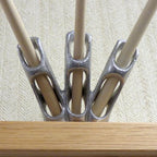 3 stick flag holder close up