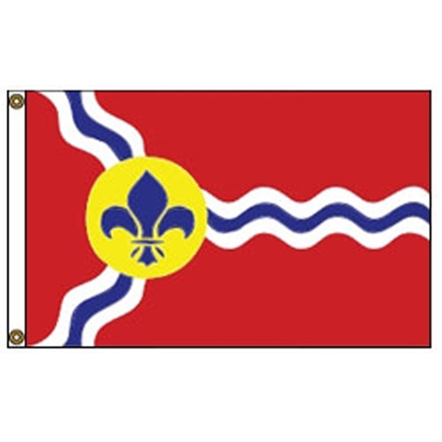 St Louis city flag design elements