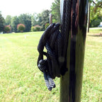 6" aluminum cleat and rope