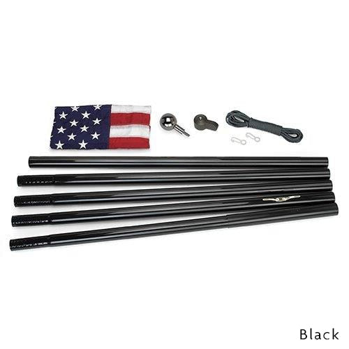 Black Finish - Flagpole color