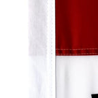 Welcome Flag Seams Up-Close