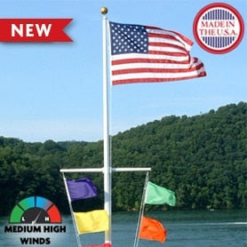 Yardarm Flagpole Made in the U.S.A