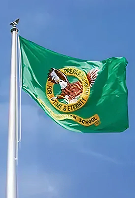 Appliquéd Flags