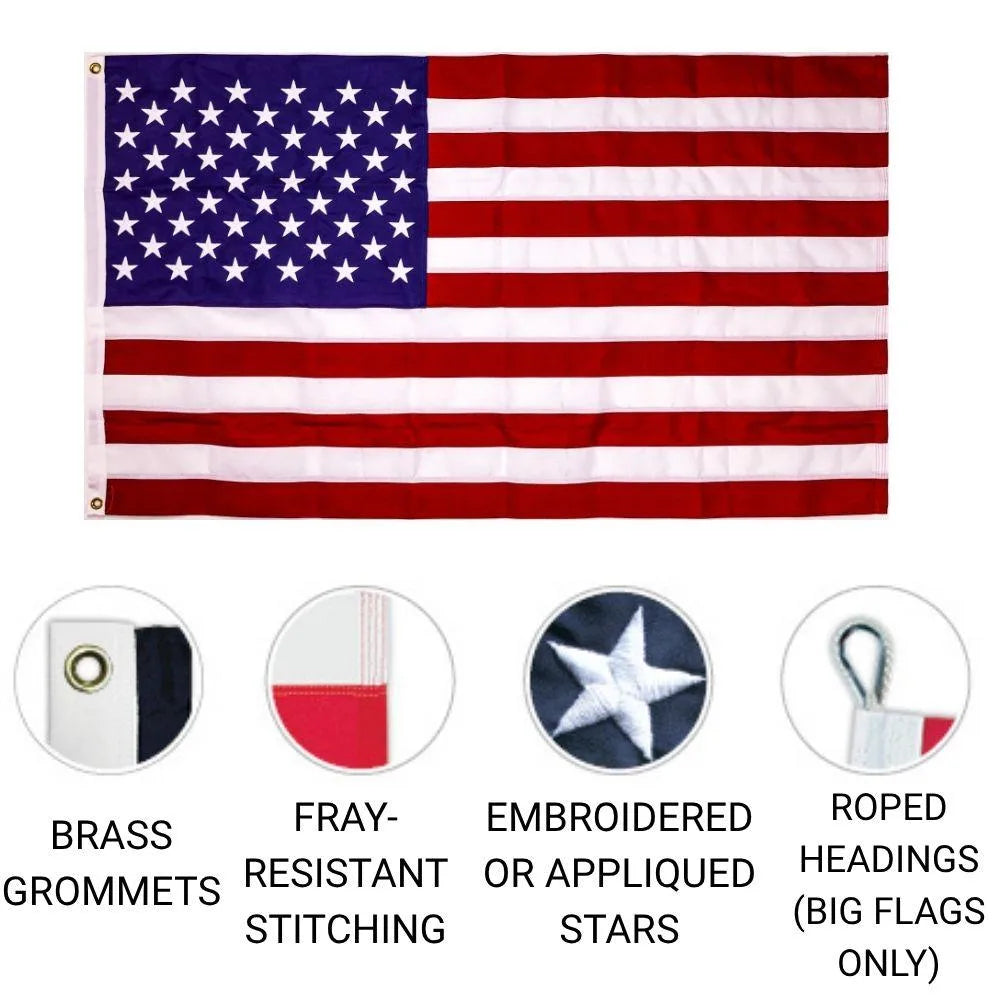 Polyester American Flags – Patriarch®